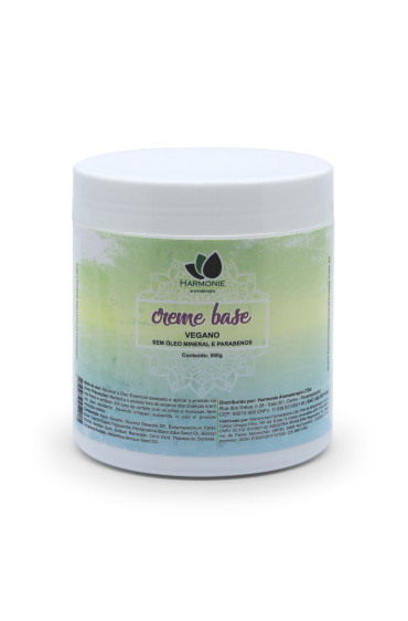 Base Vegana de Creme Neutro - 100% natural