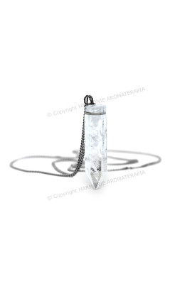 Difusor Pedra Ponta Cristal Aço Inox