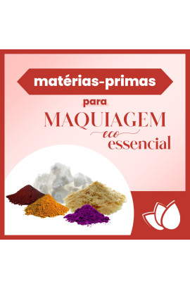 Kit Matérias-primas e Acessórios do Livro Maquiagem Ecoessencial